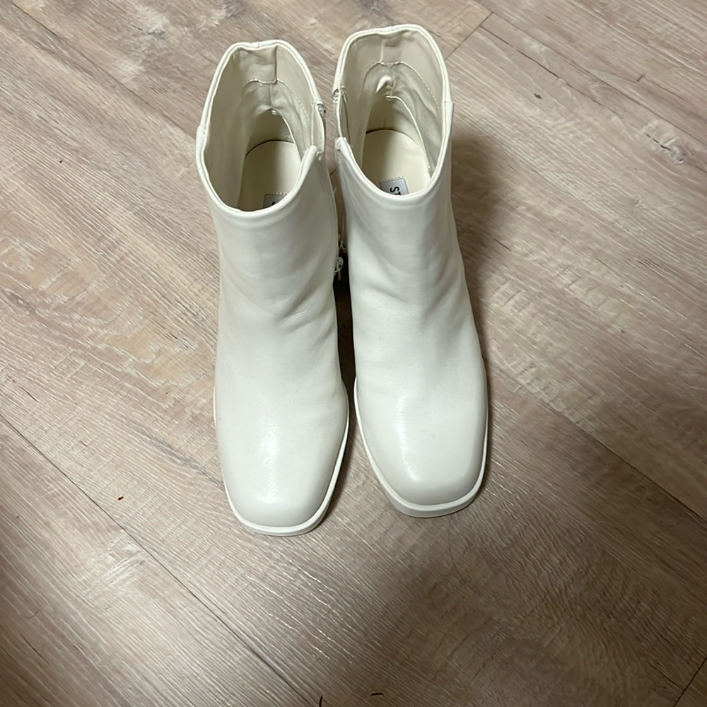 Steve Madden platform boots Edsel bone